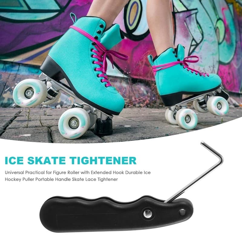 Universal Prático Para Rolo De Figura Com Gancho Estendido Extrator De Hóquei No Gelo Alça Portátil Tensor De Renda De S