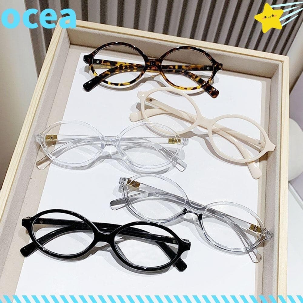 Óculos De Luz Anti-Azul OCEA , Redondos De Proteção Ocular Para PC Ultraleves Computador oculos de grau feminino