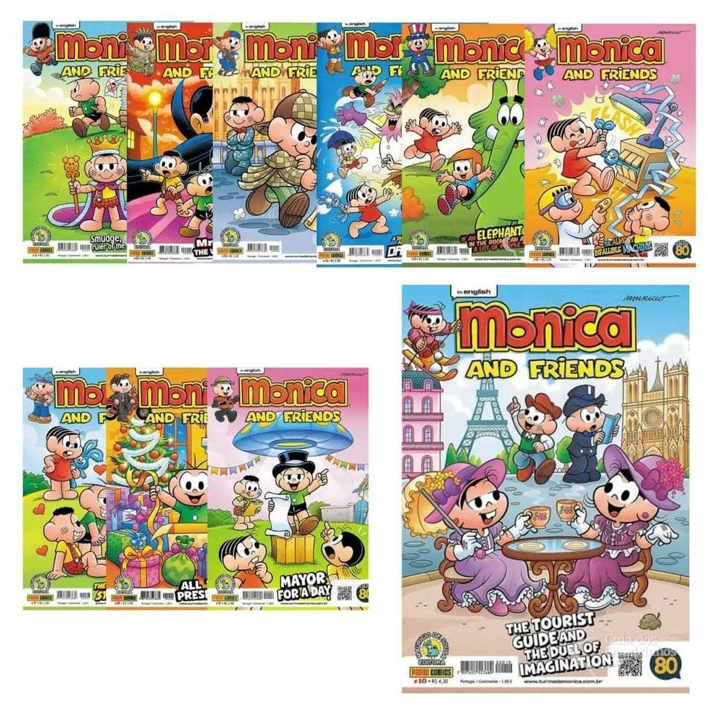 Gibi Turma da Mônica em Inglês 1 Unidade Sortido Panini