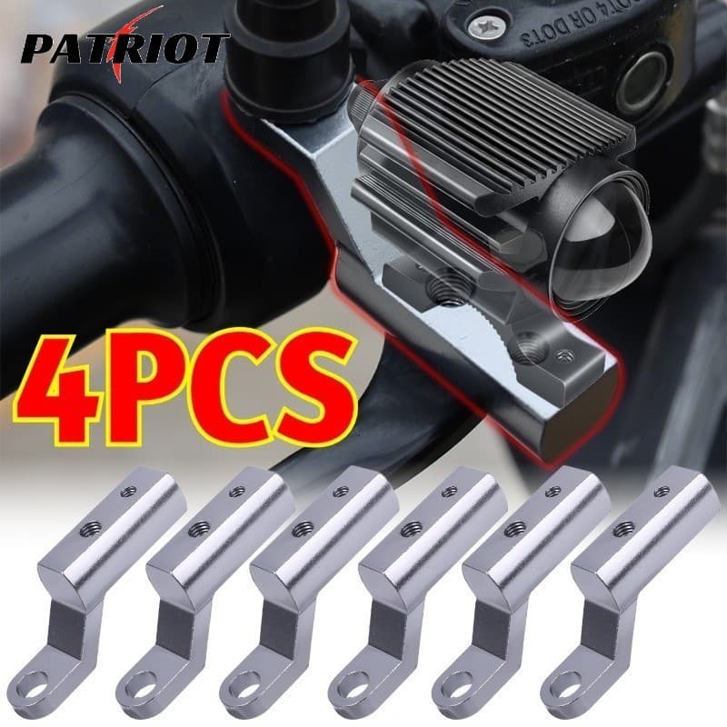 Suporte Universal Para Holofote De Motocicleta , Liga De Alumínio , Montagem De Extensão Multifuncional-Choque Dianteiro