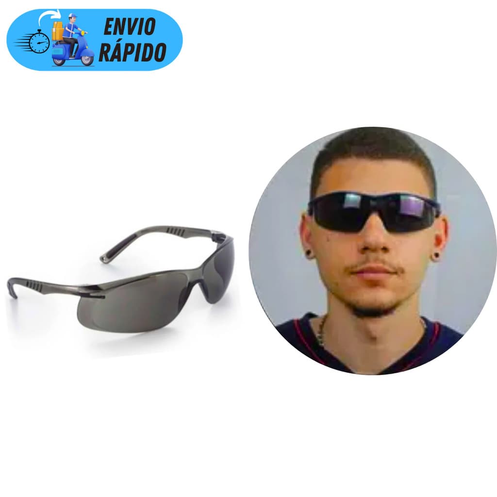 OCULOS DE PROTEÇÃO  SS5 A/R CINZA SUPER SAFETY E EPI PARA TRABALHO OCULOS DE SEGURANÇA
