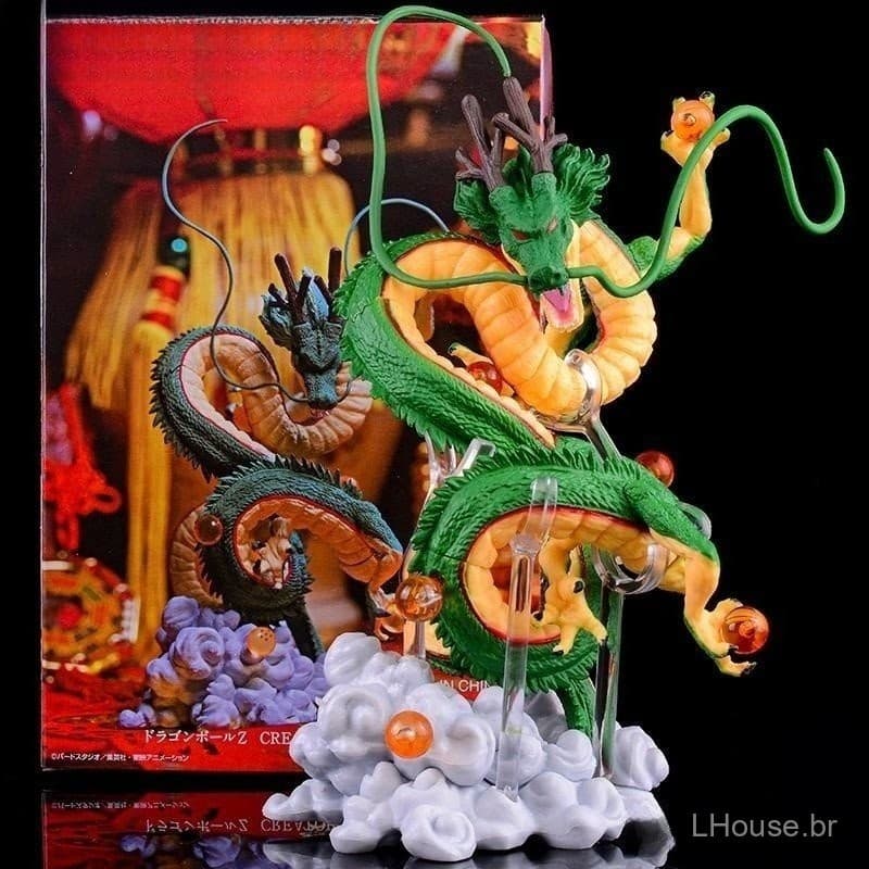 Dragon Ball Z Shenlong Boneca 16CM Personagens de PVC Shenlong DBZ Model Estátua Coleção de Brinquedos Decoração