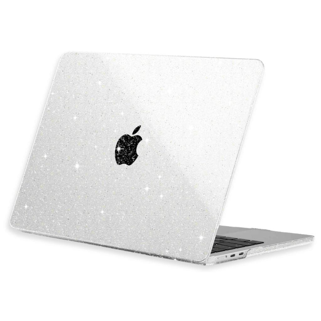 Capa Glitter Brilhante P/ Macbook Air 15.3 Pol Com Chip M2 M3 M4 Mod: A2941/ A3114/ A3240 -Skin Case