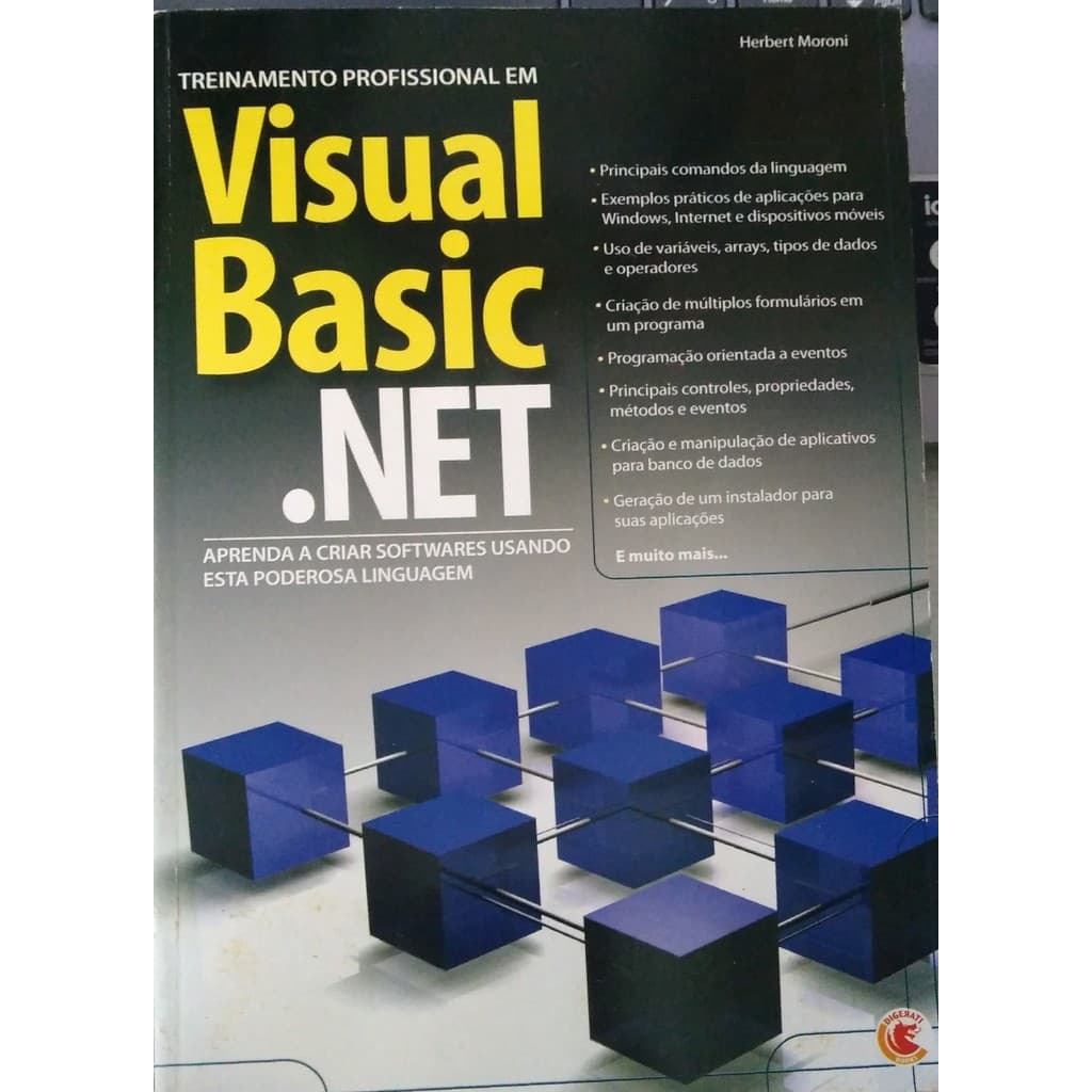 Livro Treinamento Profissional em Visual Basic.Net de Herbert Moroni
