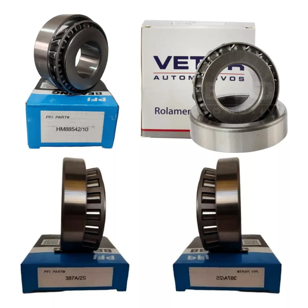 Kit 4 Rolamento Diferencial Silverado Grand Blazer Mwm 6cil