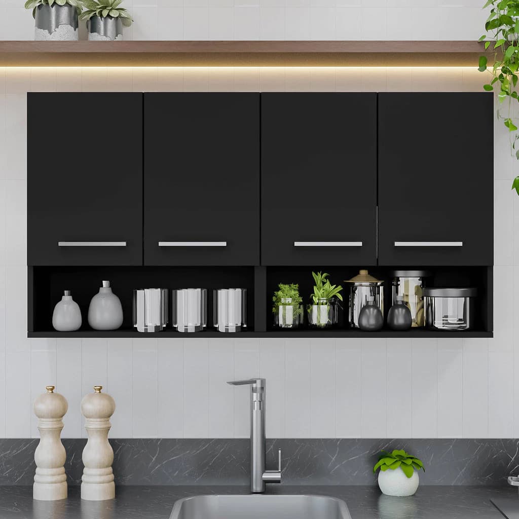 QUEIMA DE ESTOQUE - Armário de Parede Aéreo para Lavanderia com 3 ou 4 Portas