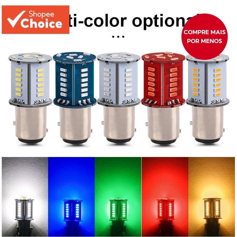 1 Pcs LED Luz De Freio Estroboscópica DRL Invertendo Estacionamento Lâmpada Traseira Auto Motocicleta DC12V