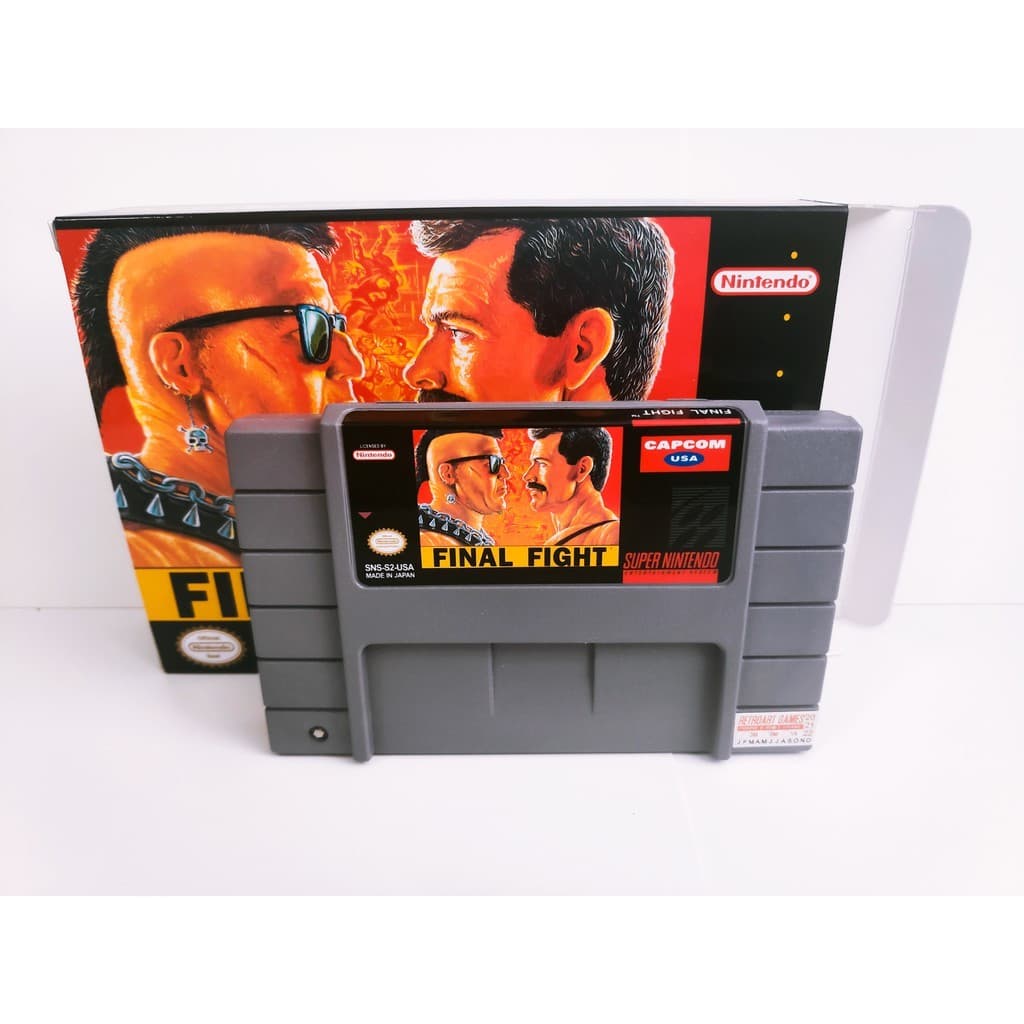 Jogo Final Fight com caixa lacrado