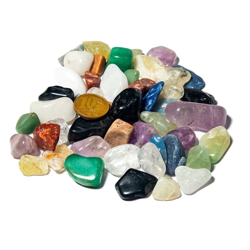 200 g Misto Sortido P Pedra Rolado Aprox. 10 A 20 mm Classe B