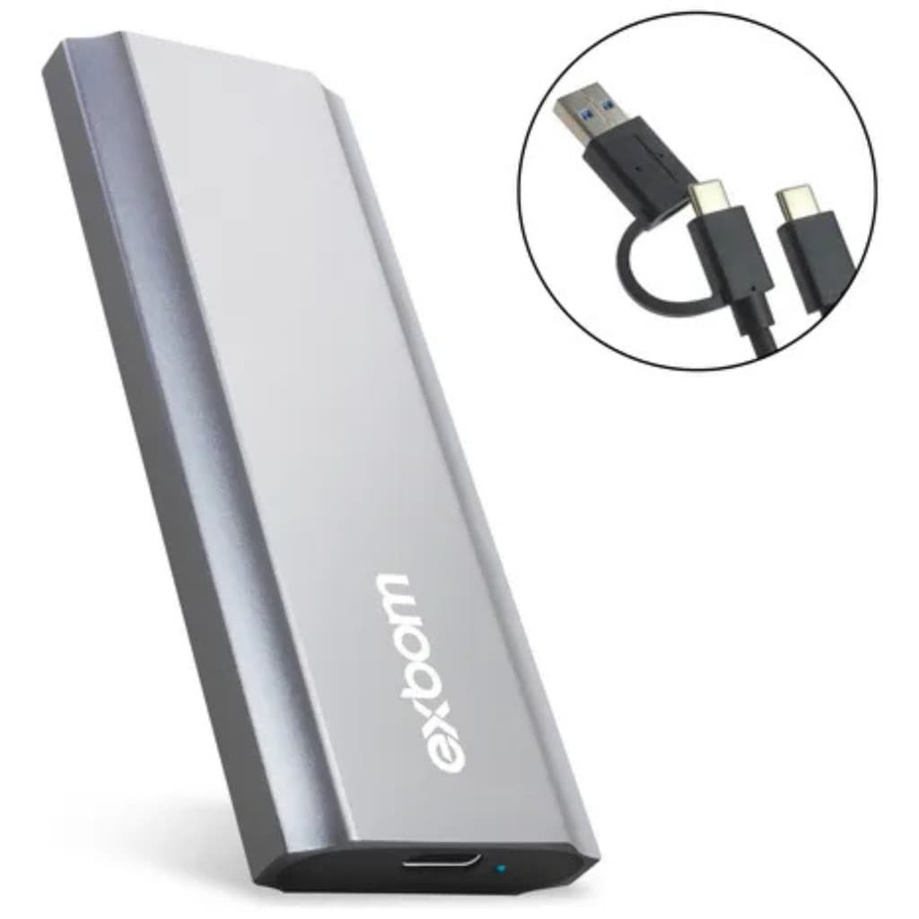 Case Externo Usb 3.0 Gen2 Tipo C Ssd M2 Nvme Alta Velocidade