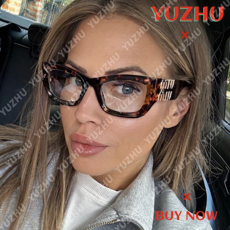 (YUZHU) Óculos De Olho De Gato Retrô Coreano Moderno Novo INS Celebridade Mesmo Estilo Anti Luz Azul