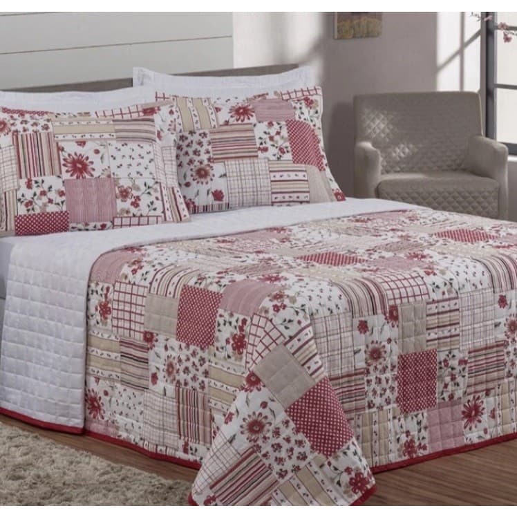 Cobre Leito Variados Estampados Matelados Face Única Casal ou Solteiro