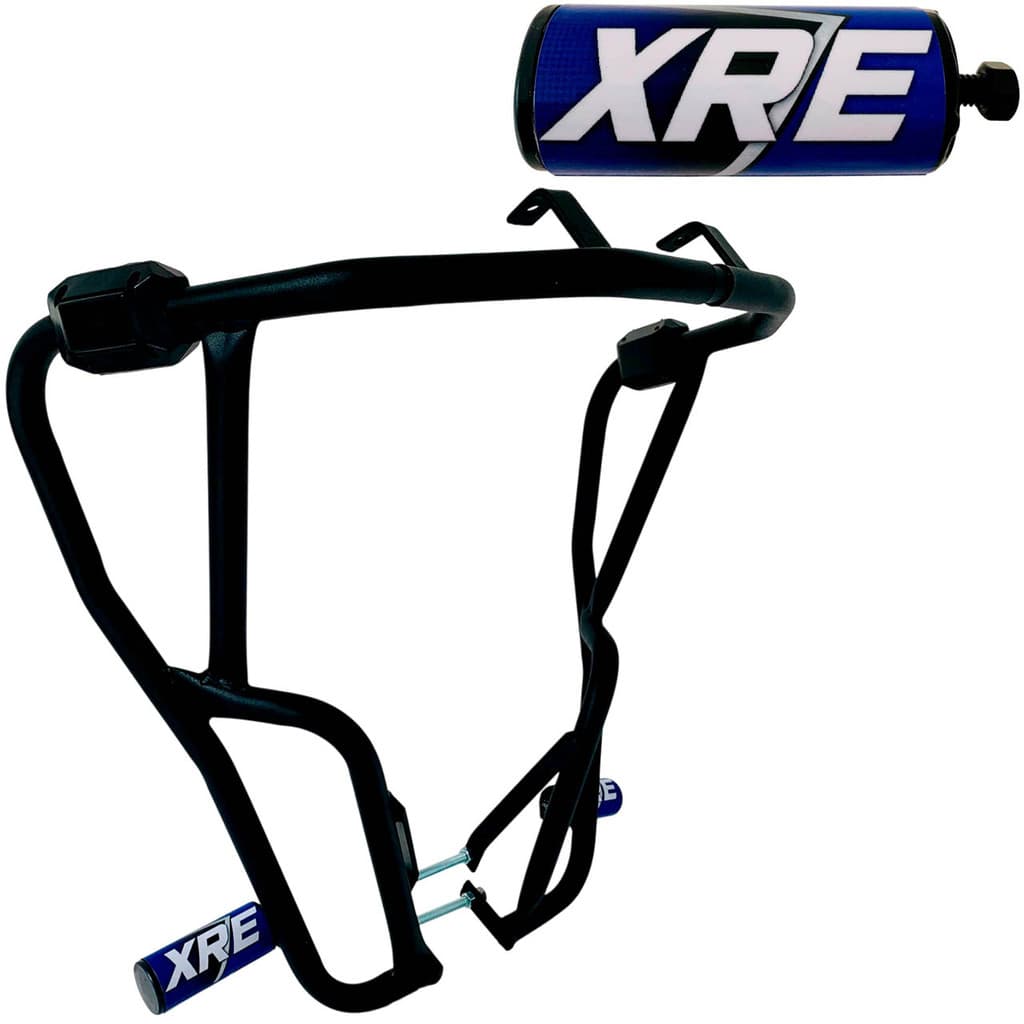 Xre 190 Modelo 2023 Protetor Carenagem Motor Tanque Azul Mata Cachorro com Pedal Slider Moto
