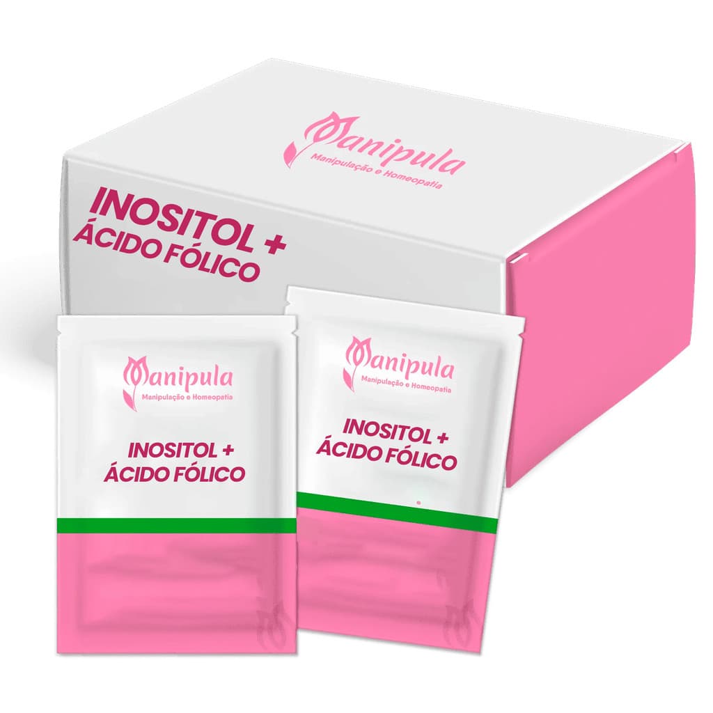 Inositol + Ácido Fólico em Sachê - Equilíbrio Hormonal e Fertilidade Feminina | 60 Doses