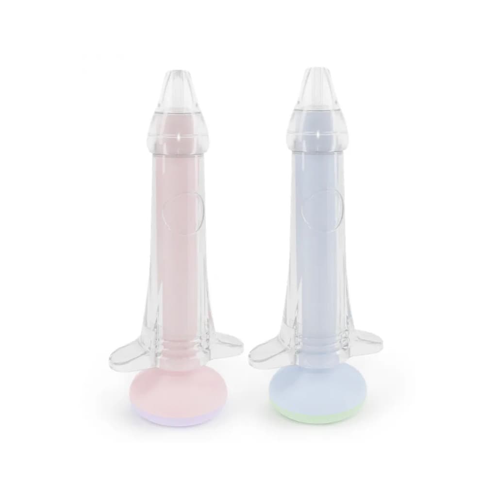Lolly Kinddy Seringa para Lavagen Nasal - Formato de Foguete e Bico Macio de Silicone 