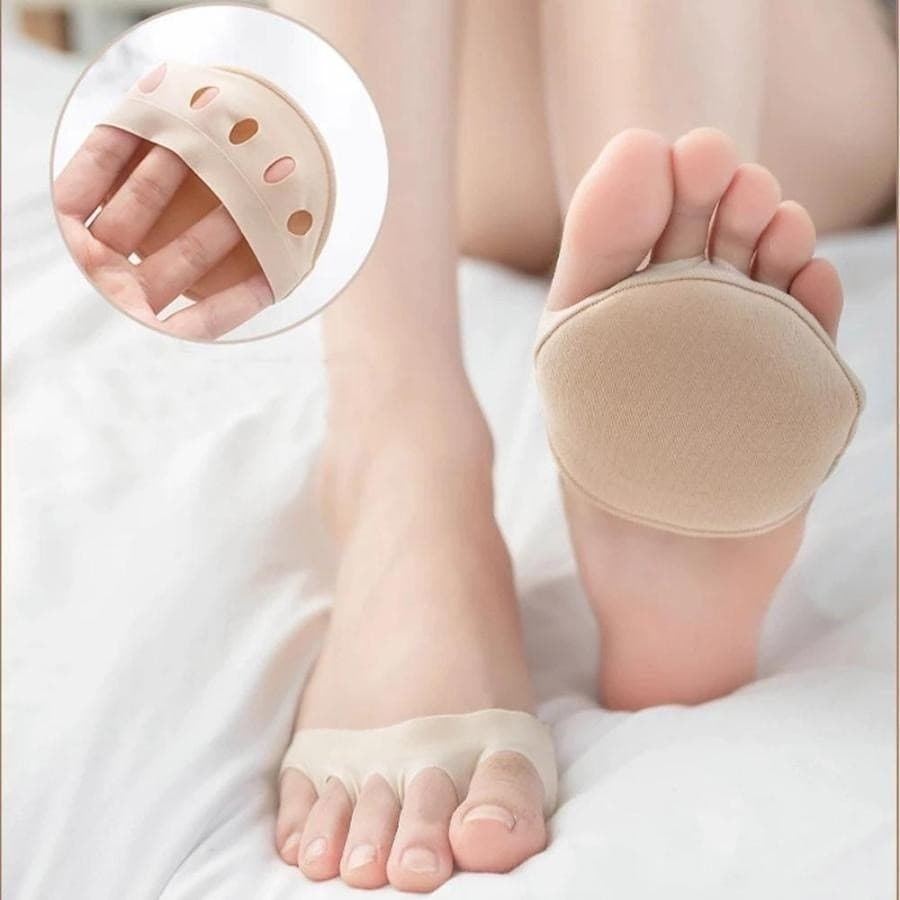 Palmilha de Silicone Para Antepé Salto Alto Alivia Dores Protetor Invisível Conforto Para Pés Feminino