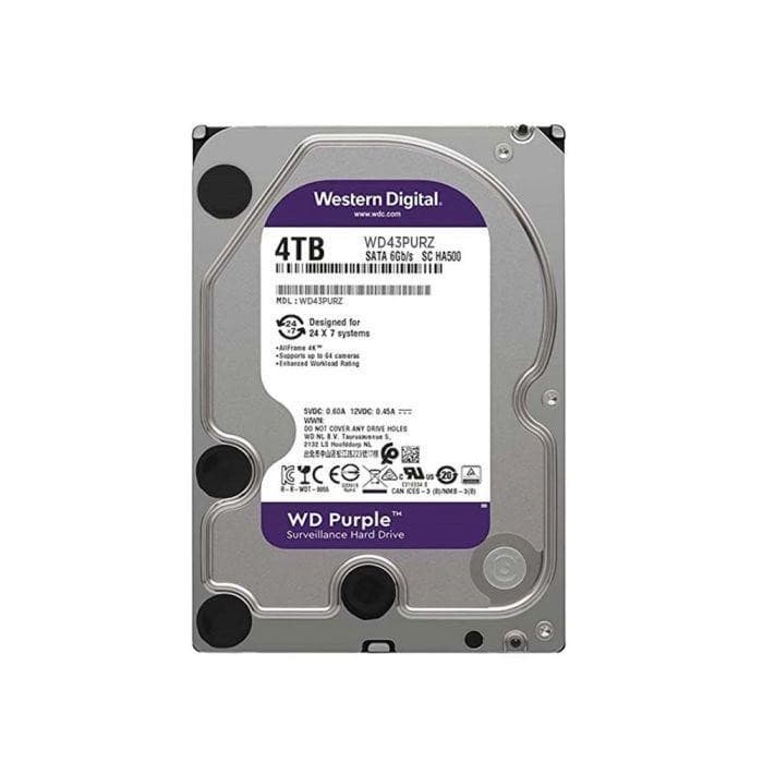 Disco Rígido HD INTERNO 4TB WD PURPLE