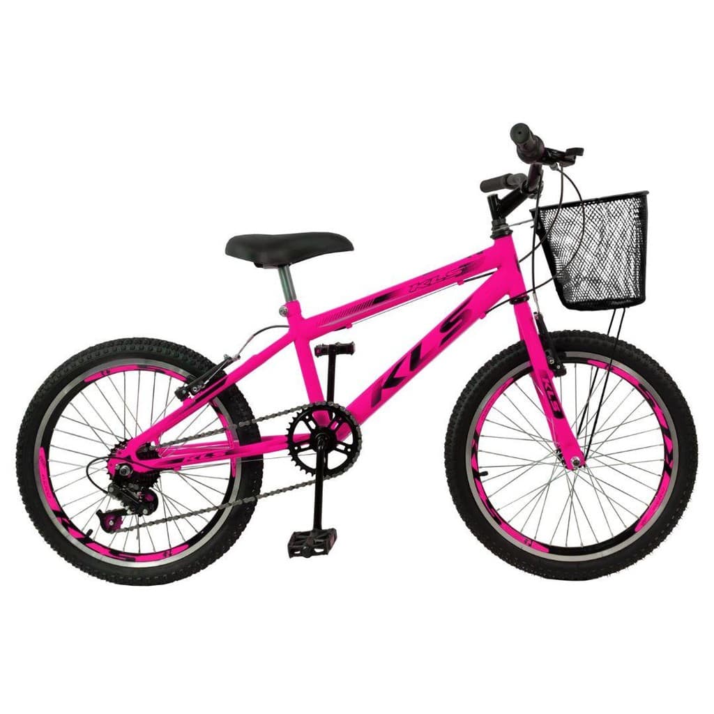 Bicicleta Aro 20 Kls Sport Gold V-Brake Mono 7 Marchas Feminina