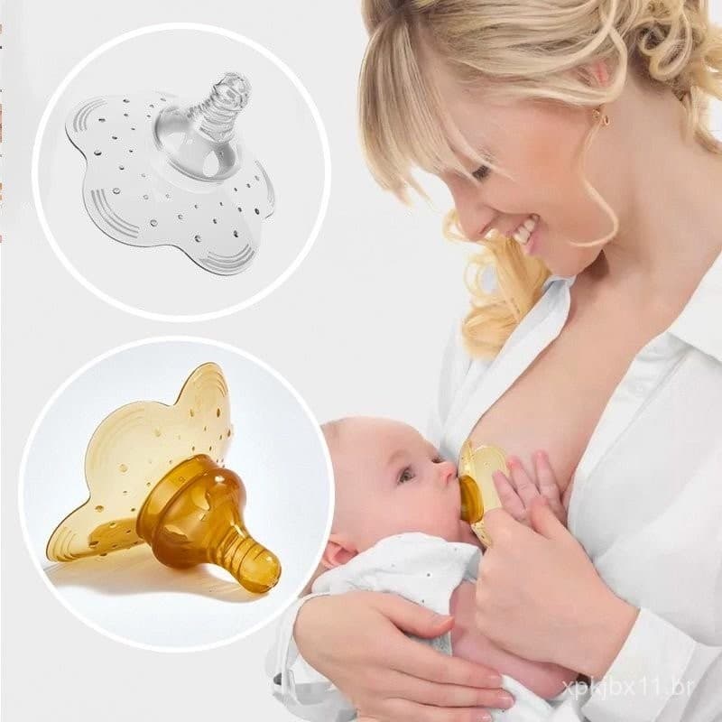 Suporte de Amamentação em Silicone, Capa Protetora para Mamilos de Sucção do Bebê T0ZS