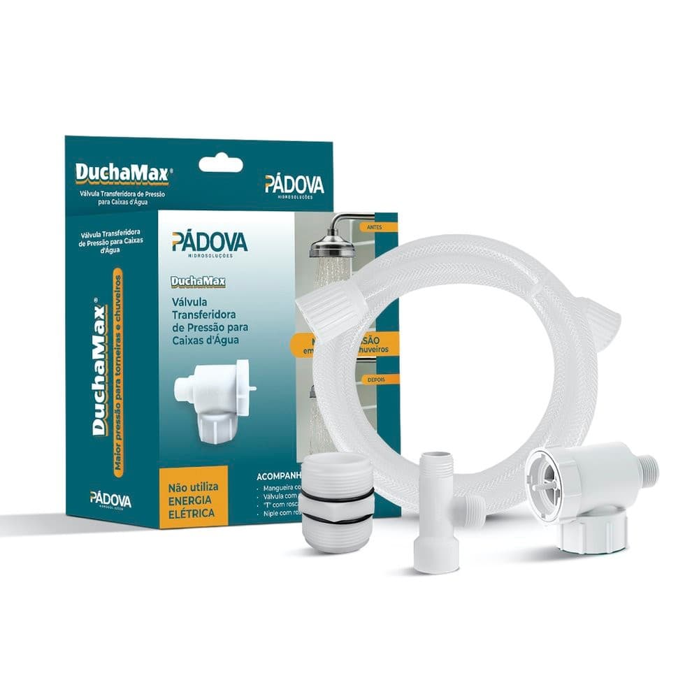 Válvula Alternadora Transferidora Pressão p/Caixas D'água DuchaMax