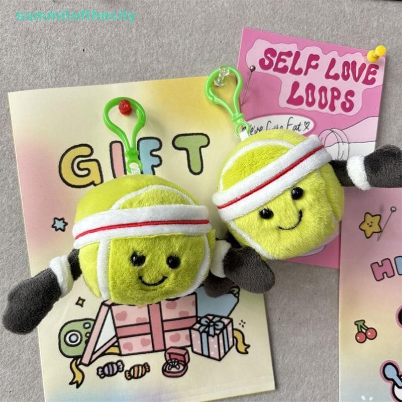 Summtoftopcity Bonito Desenho Animado Engraçado Tênis Boneca De Pelúcia Brinquedos Chaveiro Pingente Mochila Encantos Sa