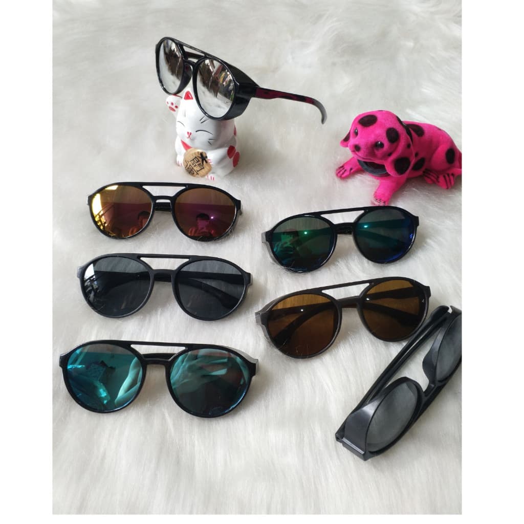 X069 Óculos de sol elegantes e na moda para crianças