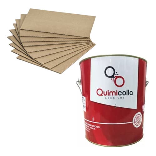 Cola Contato Para Mdf Resistente À Água Galão 700g