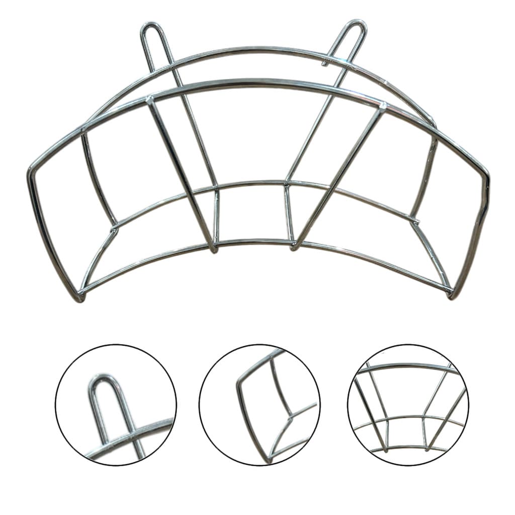 Suporte Enrolador para Mangueira Jardim Aço Cromado