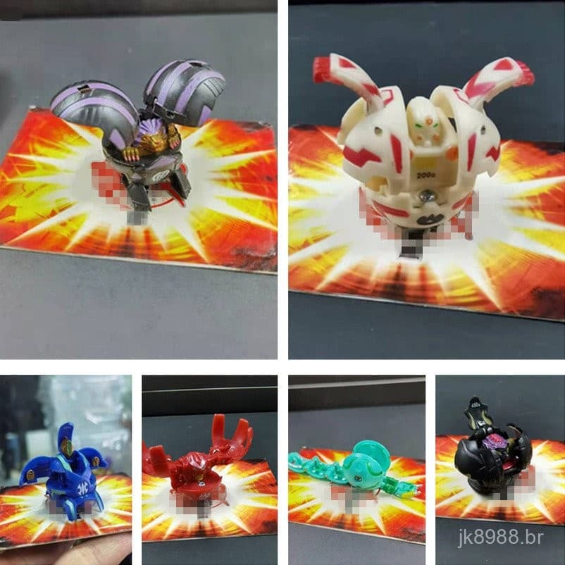 Novos Produtos Soltos Bakugan 2.5 Primeira Geração Brinquedo de Coleta Retro Tigre Unicórnio Dragão Gigante Guerreiro Ve