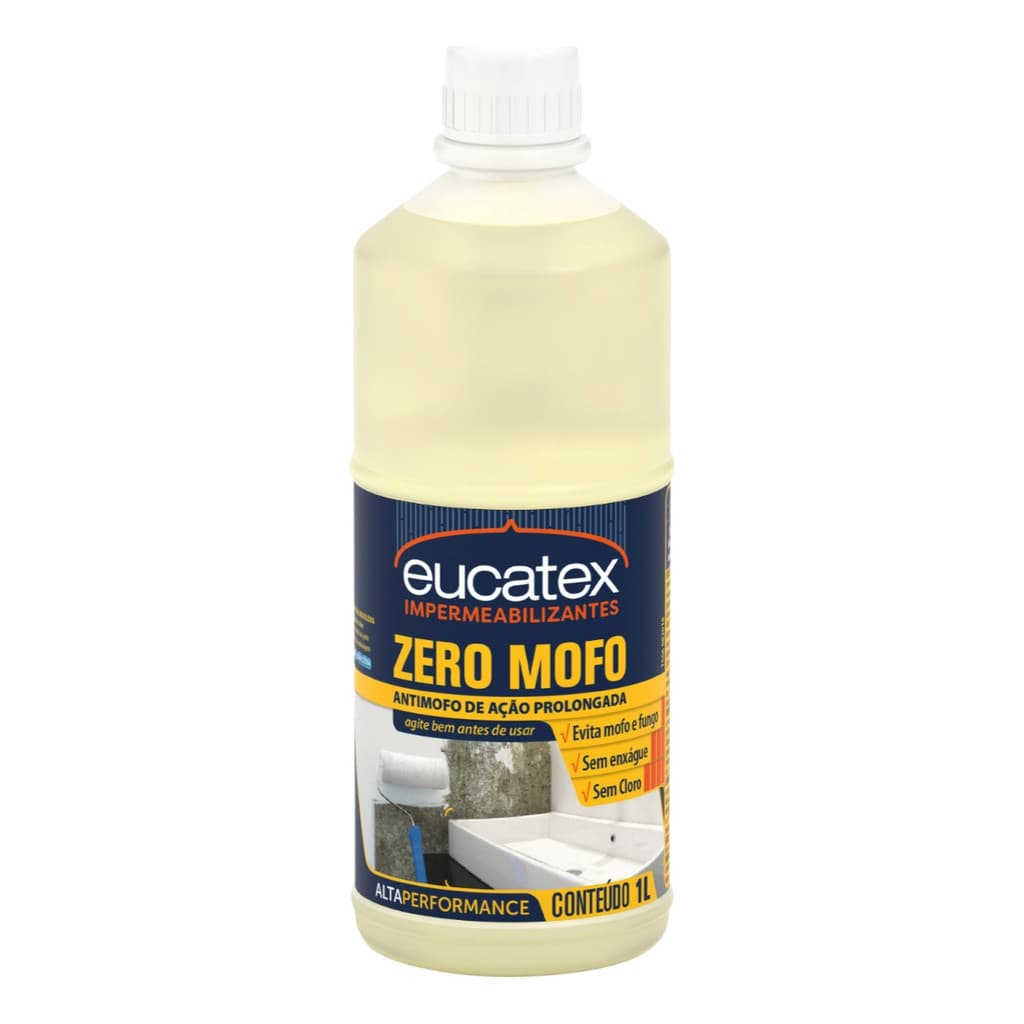 Zero Mofo Anti Mofo Eucatex 1l Sem Cloro Sem Cheiro