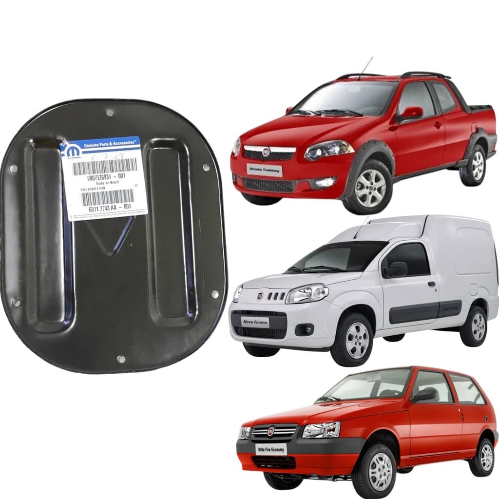 Tampa Boia Combustível Assoalho Fiat Strada Fiorino 1996-20