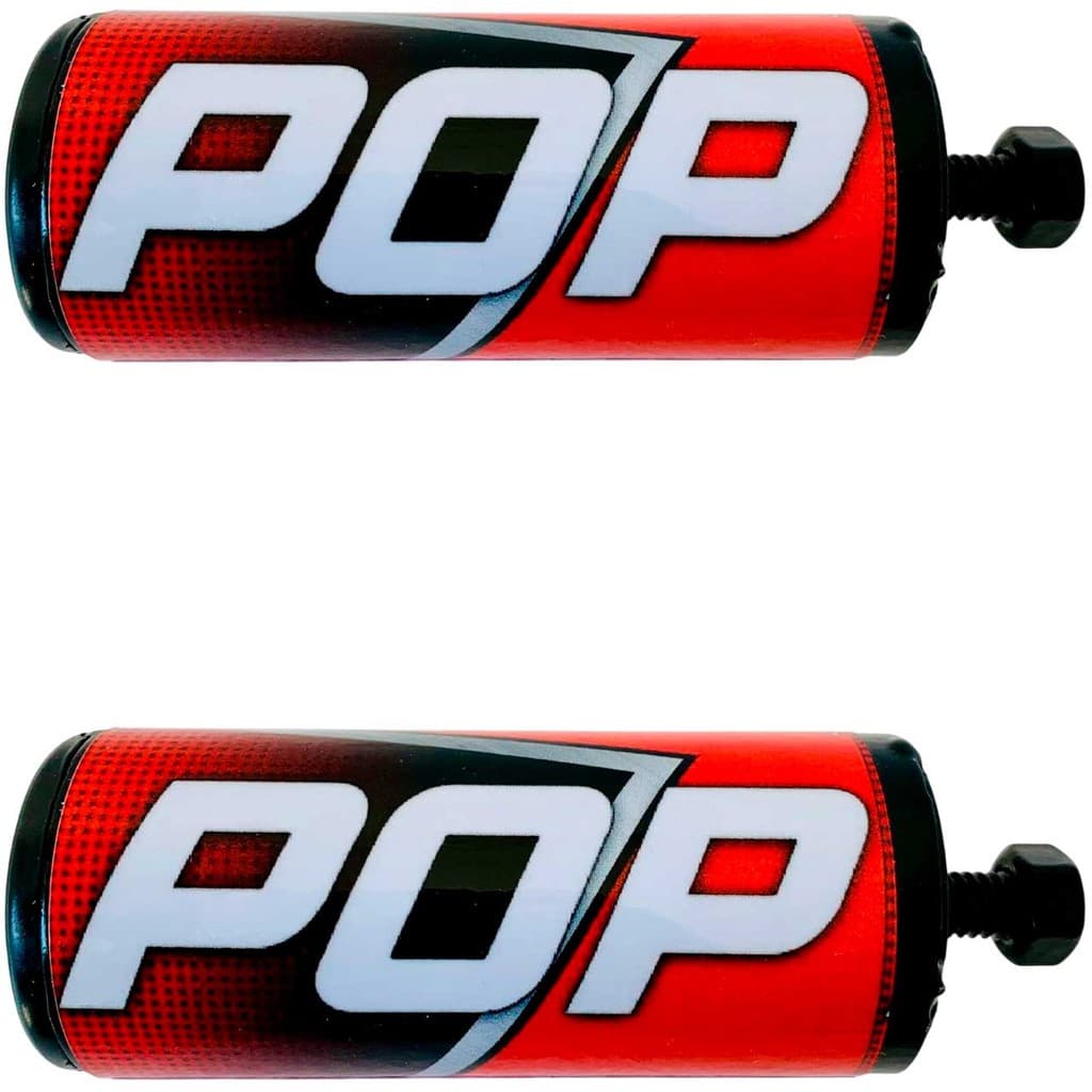 Pop Tubo Par Slider Protetor Carenagem Motor Tanque Vermelho Pedal Moto para Mata Cachorro