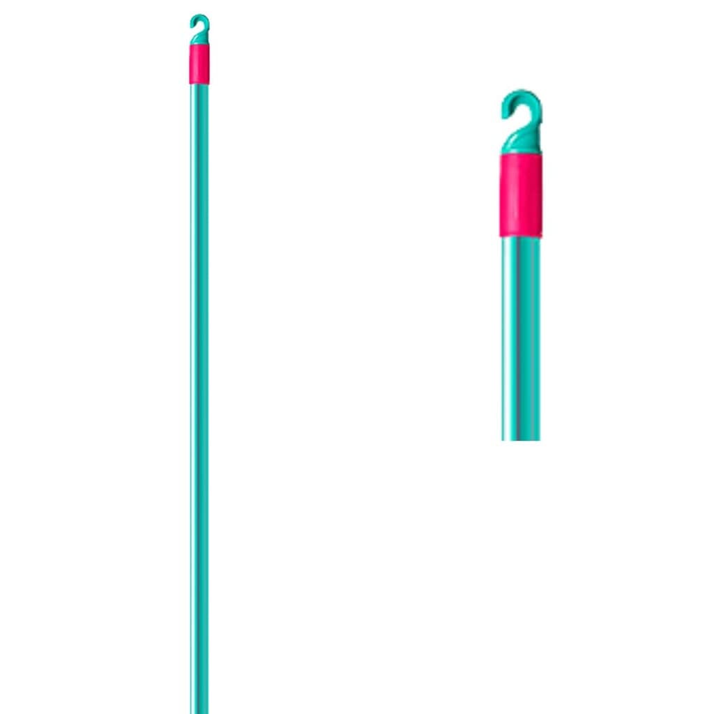 Cabo De Metal Para Vassouras Rodos Mops Noviça 115 Centímetros