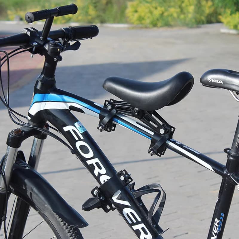 Assento dianteiro para bicicleta de montanha infantil, acessórios para selim infantil de liberação rápida