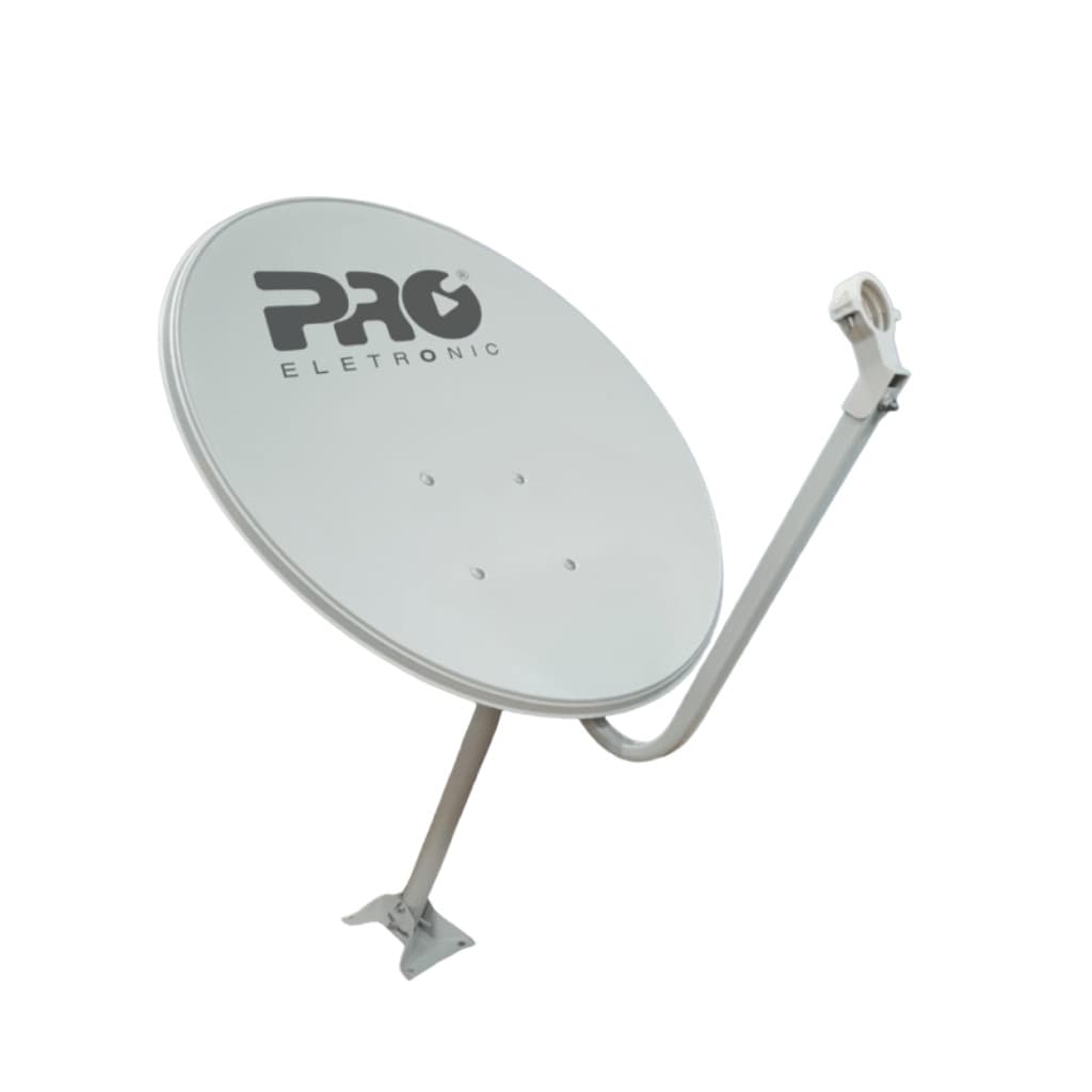 Antena alto ganho Canais TV AVS 60cm PQKU-6037 PROELETRONIC