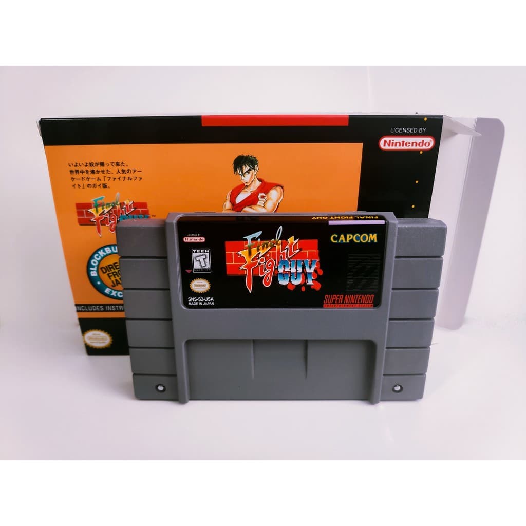 Jogo Final Fight Guy com caixa lacrado