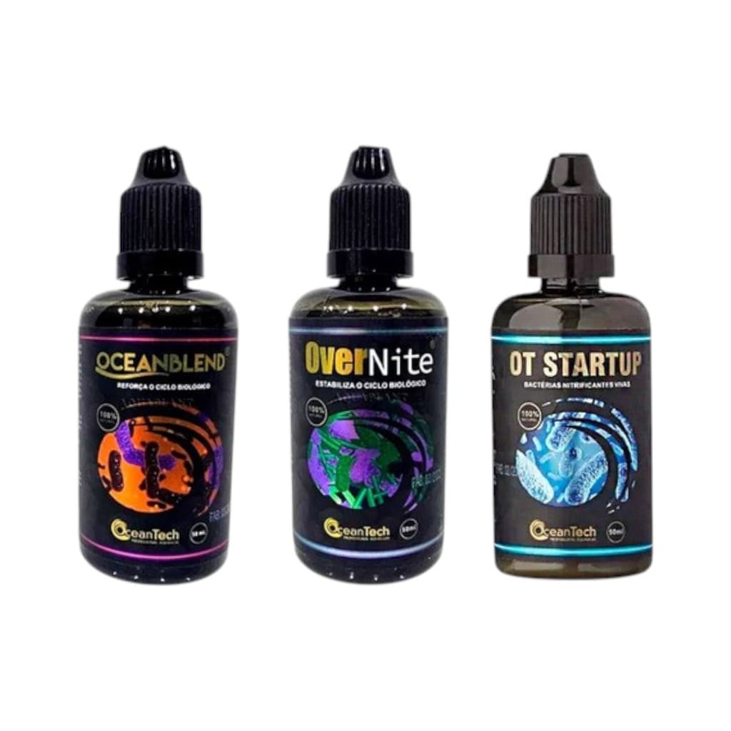 Ocean Blend + Over Nite + Start Up - Kit 50ml Ocean Tech