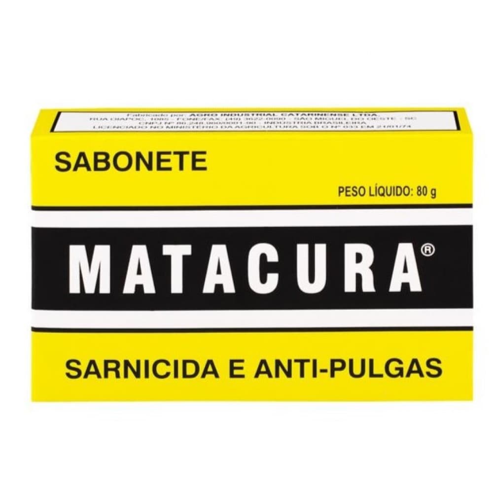 Sabonete Matacura 80g - Agroinca