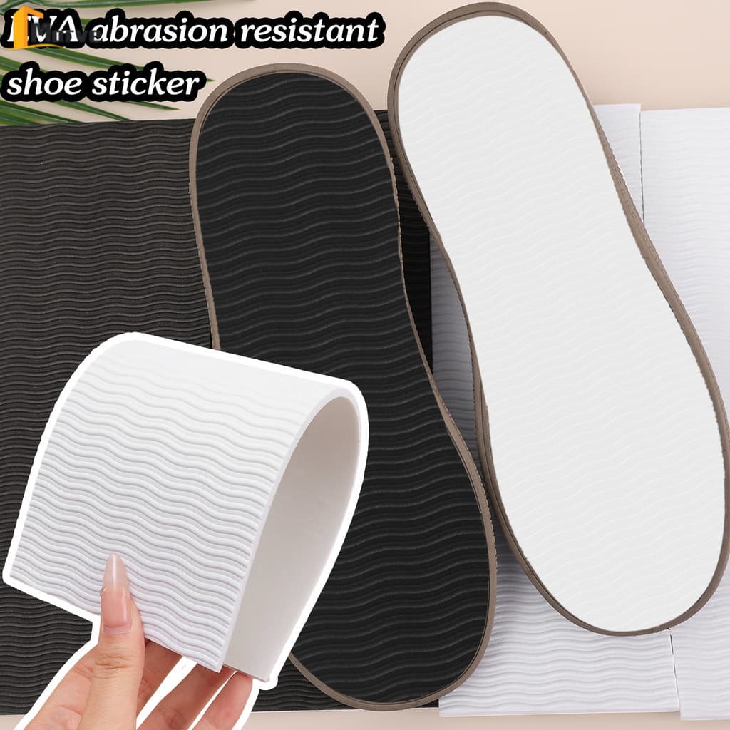 Adesivo Antidesgaste Com Sola Autoadesiva Durável-Antiderrapante Para Sapato Esportivo De Espuma EVA-Remendo DIY Silenci