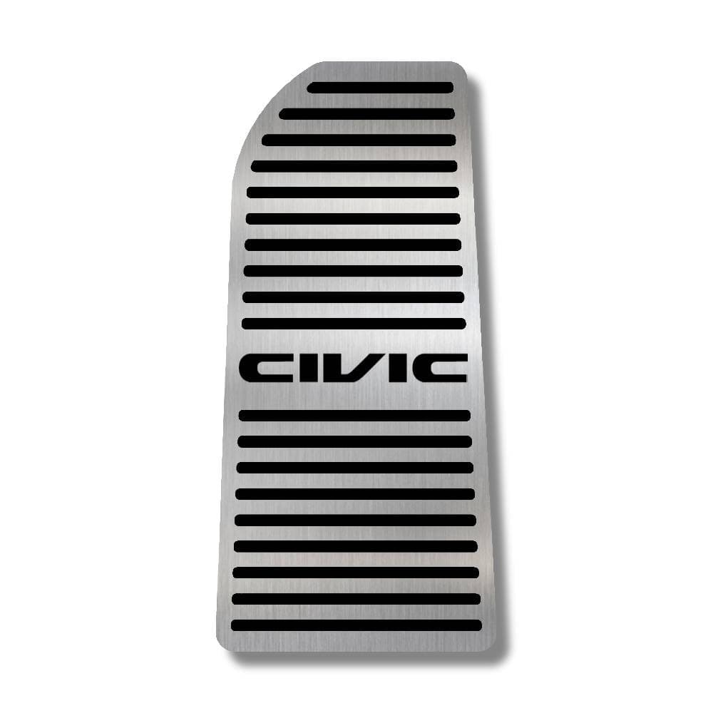 Descanso de pé em aço inox Civic  (2012/2017)