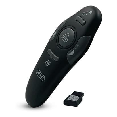 Apresentador Passador Trocador Slide Sem Fio Caneta Laser