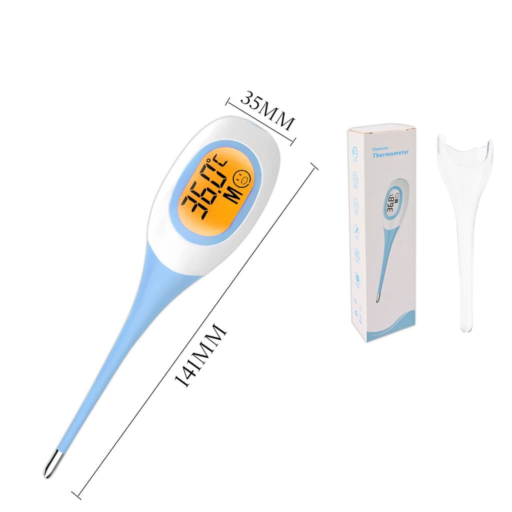 Mini cabeça macia de medição rápida adequada para axilas/corpo oral de bebês e adultos