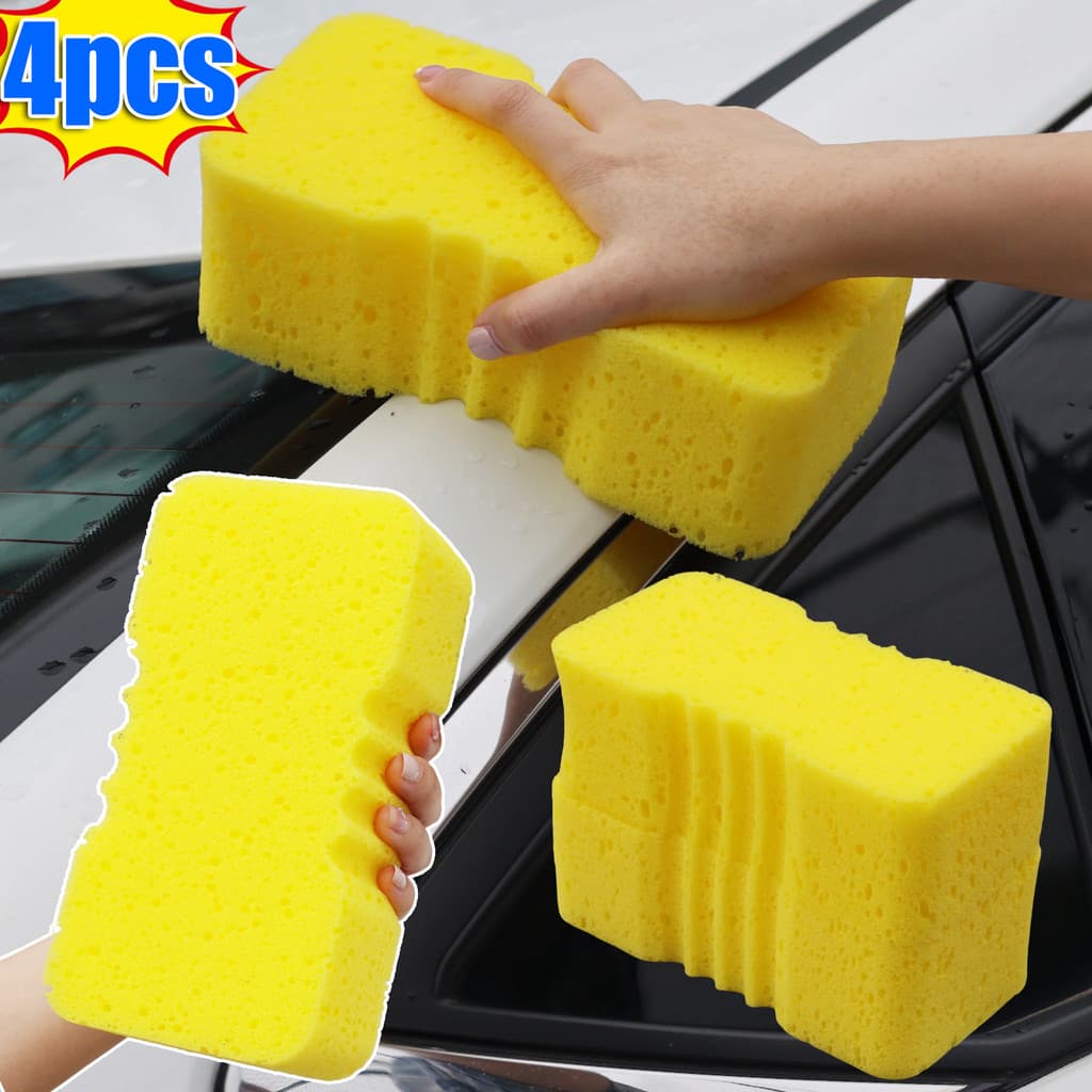 Esponja Gigante De Limpeza De Carro De 21 Cm | Ferramenta De Lavagem De 7 De Espessura Com Aderência Confortável , Uso E