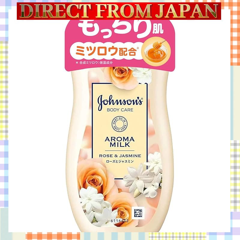 Johnson's Body Care Aroma Milk Extra-De Rosa E Jasmim , 200ml