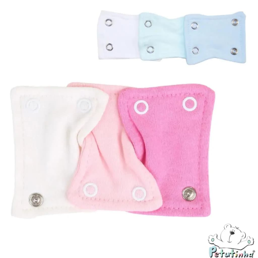 Kit Extensor de Body prolongador - 3 unidades