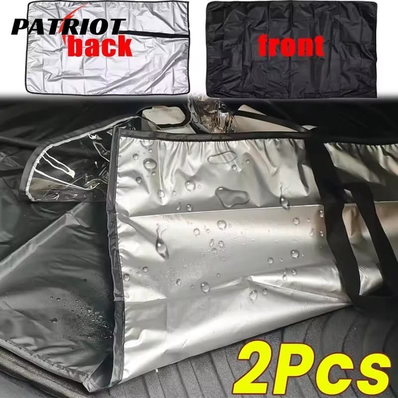 Tapete Protetor Universal Para Porta-Malas De Carro , Pano De 120x70cm , Forro Durável Antiderrapante Carros Pequenos , 