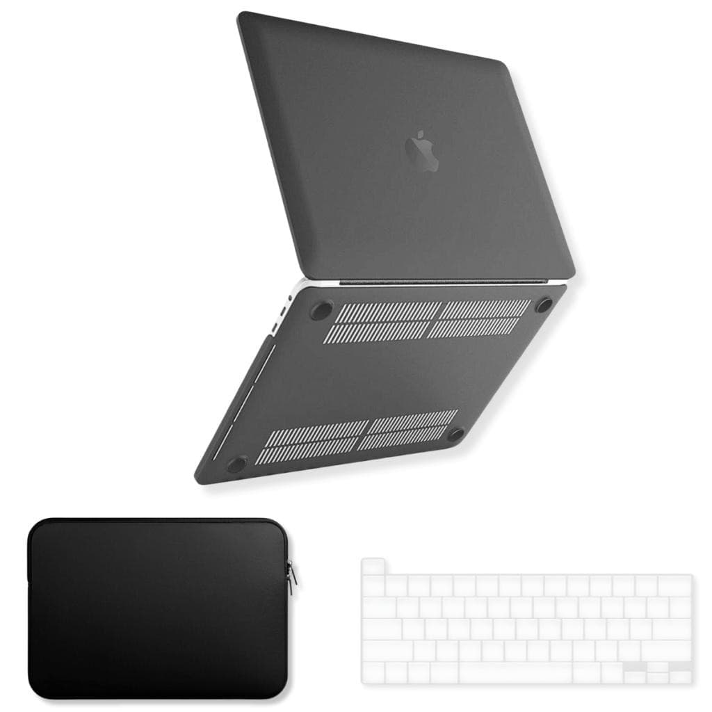 Kit Capa Para MacBook Pro 13 Touch Bar M1 M2 2019 Até 2023 + Neoprene + Protetor de Teclado Transparente Clean