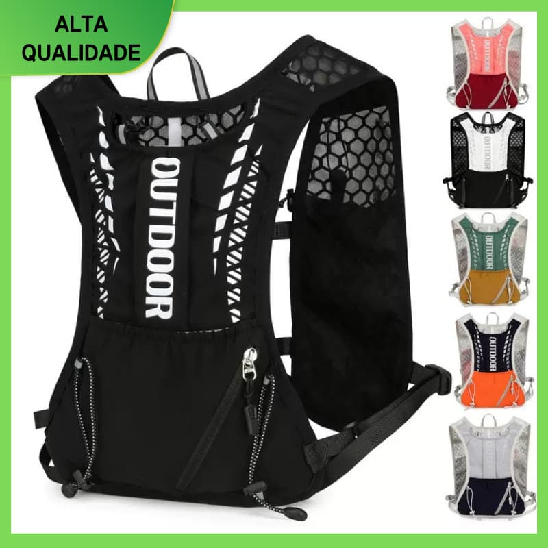 Colete De Hidratação Para Corrida , Mochila Respirável Caminhadas , Em Trilha