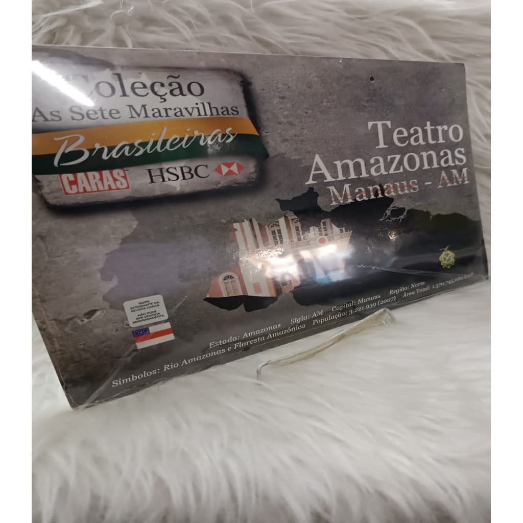 Teatro amazonas Manaus - AM autor Coleção as sete maravilhas brasileiras, c15b1