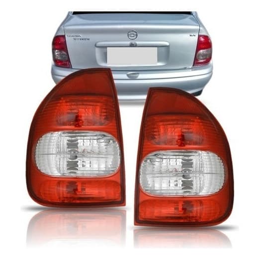 Par Lanterna Traseira Corsa Classic Sedan 2000 À 2012 Barato
